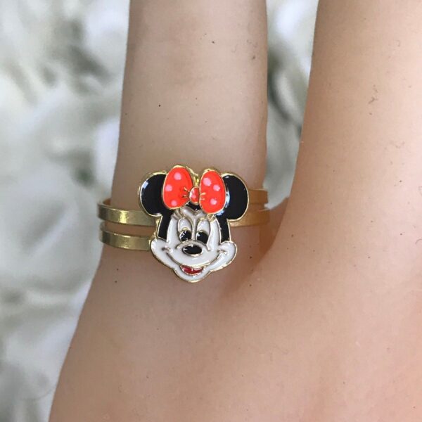 Disney 14k Solid Gold and Enamel Different Characters Ring -Good For Kids - Image 10