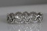 Tiffany & Co Vintage Estate Platinum Diamond Bracelet 22.7 Carats Art Deco Style