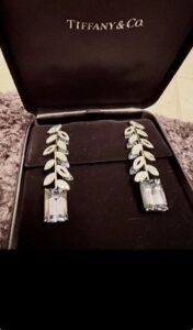 Tiffany & Co. Platinum Tanzanite, Sapphire & Diamond Earrings – One of One