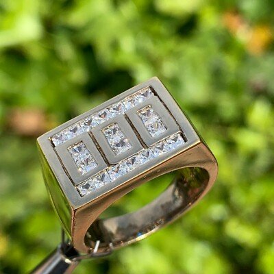 1.42 Carat Diamond Ring/Band, 14 Karat, 1980s Ben Dannie Original Design