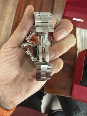 Cartier Roadster XL Chronograph 2618 Silver 42mm Automatic Men's Watch - Image 4