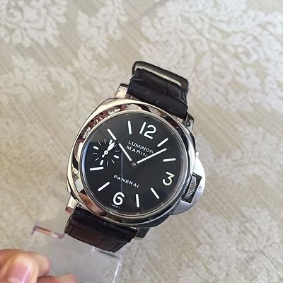 Panerai Pam 111 Steel 44mm Luminor Marina PAM00111 Amazing Condition - Image 4