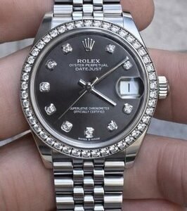 Rolex Datejust 31 278384RBR Dark Gray Diamond Dial Jubilee - Year 2021 W/ Papers