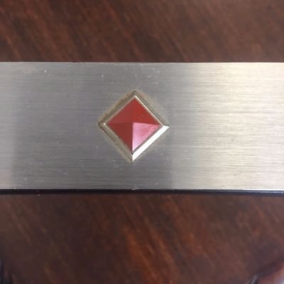 CARTIER Stainless Steel TRAVEL DESK CLOCK WITH ALARM and Wood Detail - Image 2