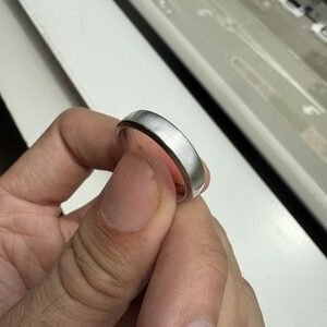 Tiffany & Co Charles Mens Platinum Band Size 7.5 w/ Box & Receipt