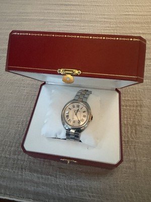 Cartier Clé de Cartier 40mm Two-Tone 18k Pink Gold Steel Watch W2CL0002 Ref 3850 - Image 3