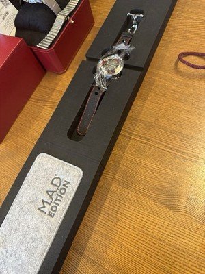 M.A.D. 1 RED by MB&F Steel Mens 42mm Automatic Watch MAD 1 EDITION - Image 4