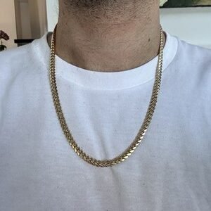 14k Y 58gr 22 in 6 mm wide Cuban Chain - PUR158