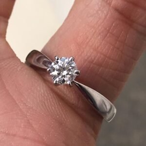 Robbins Brothers Echo 0.40 CT E SI2 With Paperwork and Box Retail $3k