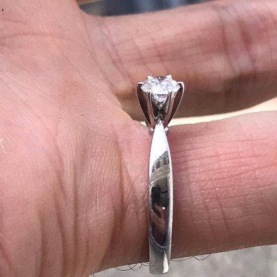 Robbins Brothers Echo 0.40 CT E SI2 With Paperwork and Box Retail $3k - Image 4