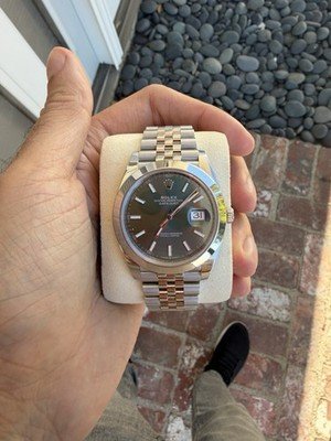 2025 Rolex Datejust 41, Green Jubilee, Unworn Full Set, 126300 Mint Green