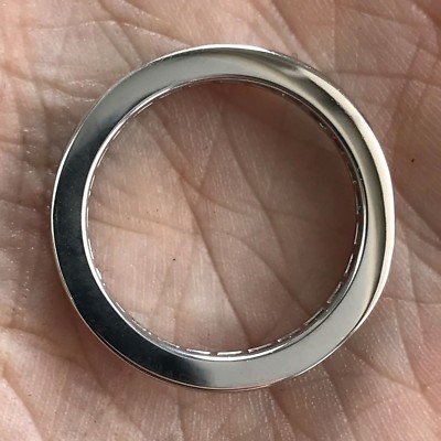 3.00 Carat TW Princess Cut Rainbow Chanel Set Eternity Wedding Band - Ben Dannie - Image 2