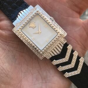 Gianni Versace SIGNATURE White Gold Plated 2622 Quartz