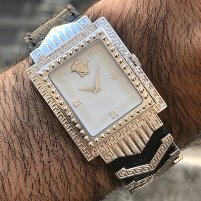 Gianni Versace SIGNATURE White Gold Plated 2622 Quartz - Image 4