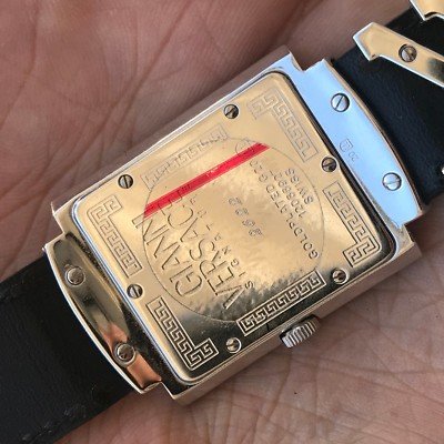 Gianni Versace SIGNATURE White Gold Plated 2622 Quartz - Image 9