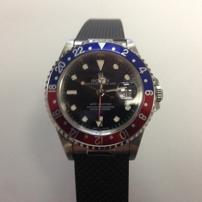Custom 20mm Steel Strap End Links fits Rolex GMT II Made in USA 16710 1675 16700 - Image 4
