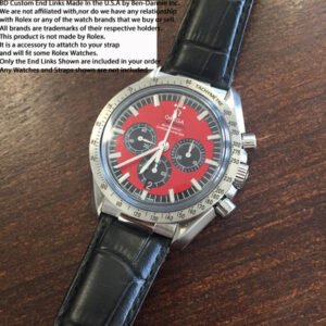 Fits Watches - Custom Strap BD End Links Steel - For 2998 Speedmaster 20mm