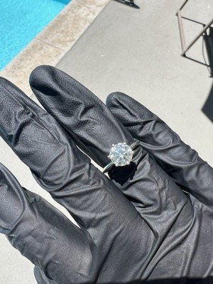 $40k MSRP Tiffany & Co 1.78 I/VS2 Round Diamond Plat Engagement Ring Size 5.25 - Image 7