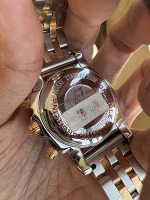 Breitling Chronomat 41 CB014012 Two-Tone Black Dial Box & Papers Automatic - Image 3
