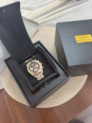 Breitling Chronomat 41 CB014012 Two-Tone Black Dial Box & Papers Automatic - Image 5