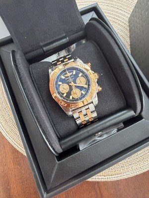 Breitling Chronomat 41 CB014012 Two-Tone Black Dial Box & Papers Automatic - Image 6
