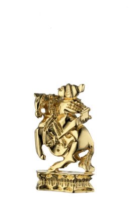 Chess set: 32 piece, Oriental inspired design,Solid Silver and Silver Gold Plate - Image 4
