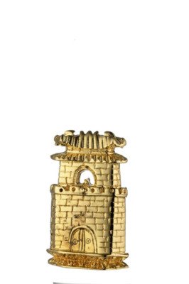 Chess set: 32 piece, Oriental inspired design,Solid Silver and Silver Gold Plate - Image 9