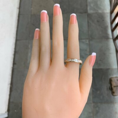 2.50 Carat Approximate Baguette Diamond Eternity Ring / Wedding Band, Ben Dannie - Image 2