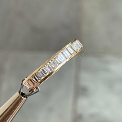 2.50 Carat Approximate Baguette Diamond Eternity Ring / Wedding Band, Ben Dannie - Image 4