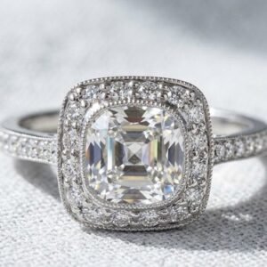 Tiffany & Co. Legacy Cushion Diamond Engagement Ring 1.43 CTW - H VVS2 -Platinum
