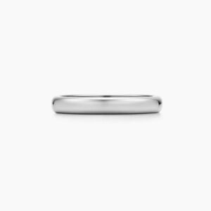 TIFFANY & Co. Forever Platinum 3mm Lucida Wedding MSRP : $1,390.00