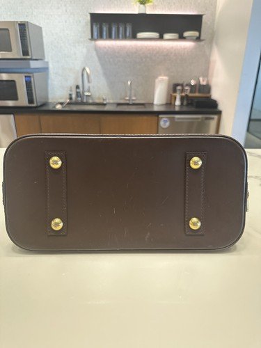 Louis Vuitton Alma PM Damier Ebene -- 2021 Microchipped With Receipt Cheap! - Image 5