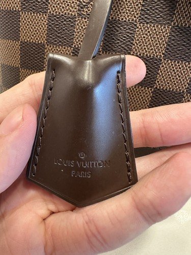 Louis Vuitton Alma PM Damier Ebene -- 2021 Microchipped With Receipt Cheap! - Image 6
