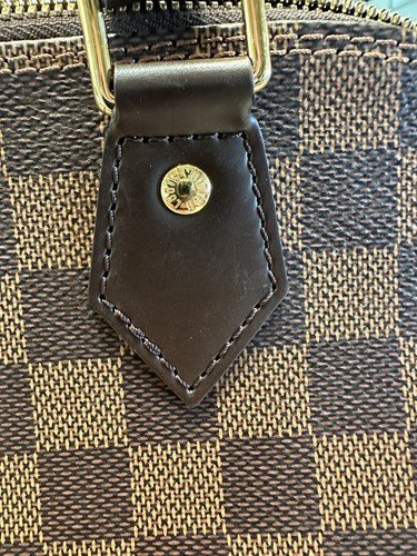 Louis Vuitton Alma PM Damier Ebene -- 2021 Microchipped With Receipt Cheap! - Image 7