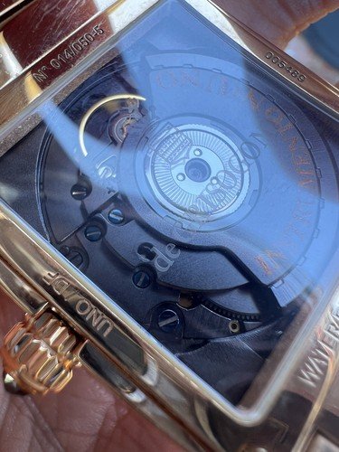 Mens de Grisogono Uno DF N11 Dual Time Date Solid 18K Gold - Image 8