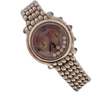 Chopard Happy Sport Steel Floating Diamond 38mm Pink MOP 38mm Watch 28/8267-23