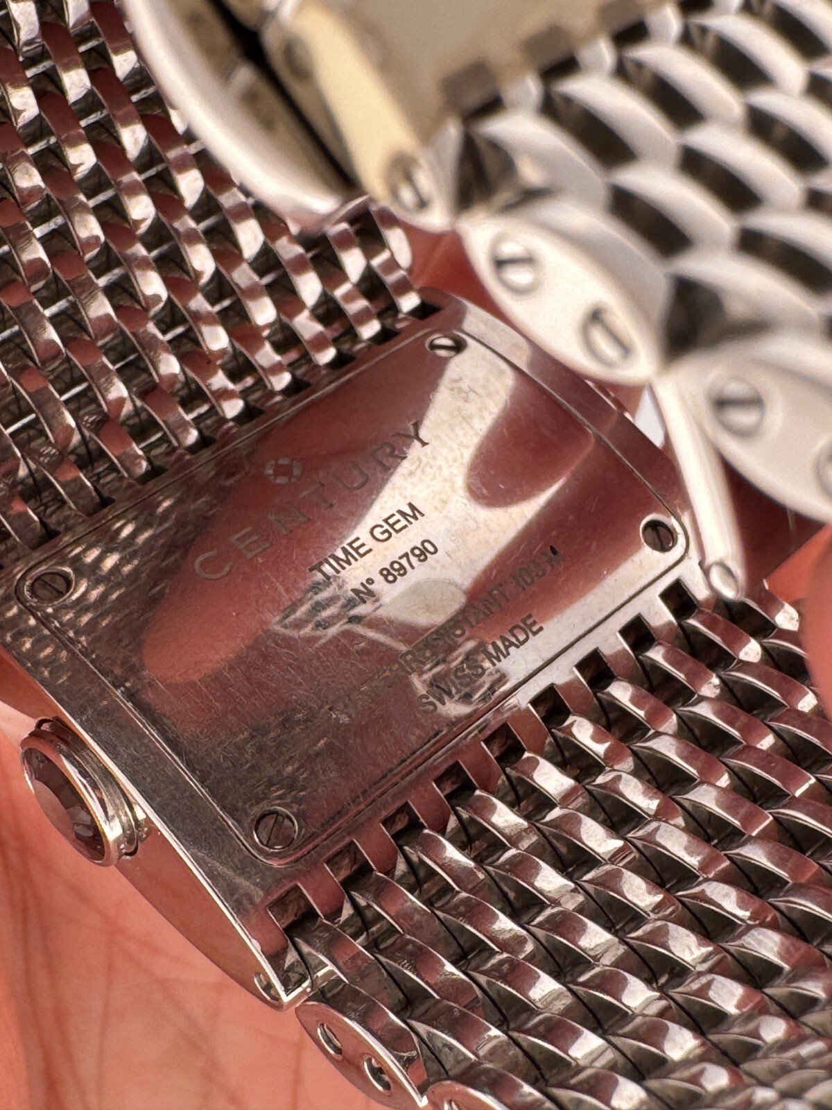 Century Ellipse 517.7.M.203.11.SE Steel & Diamond Ladies Watch - Image 2