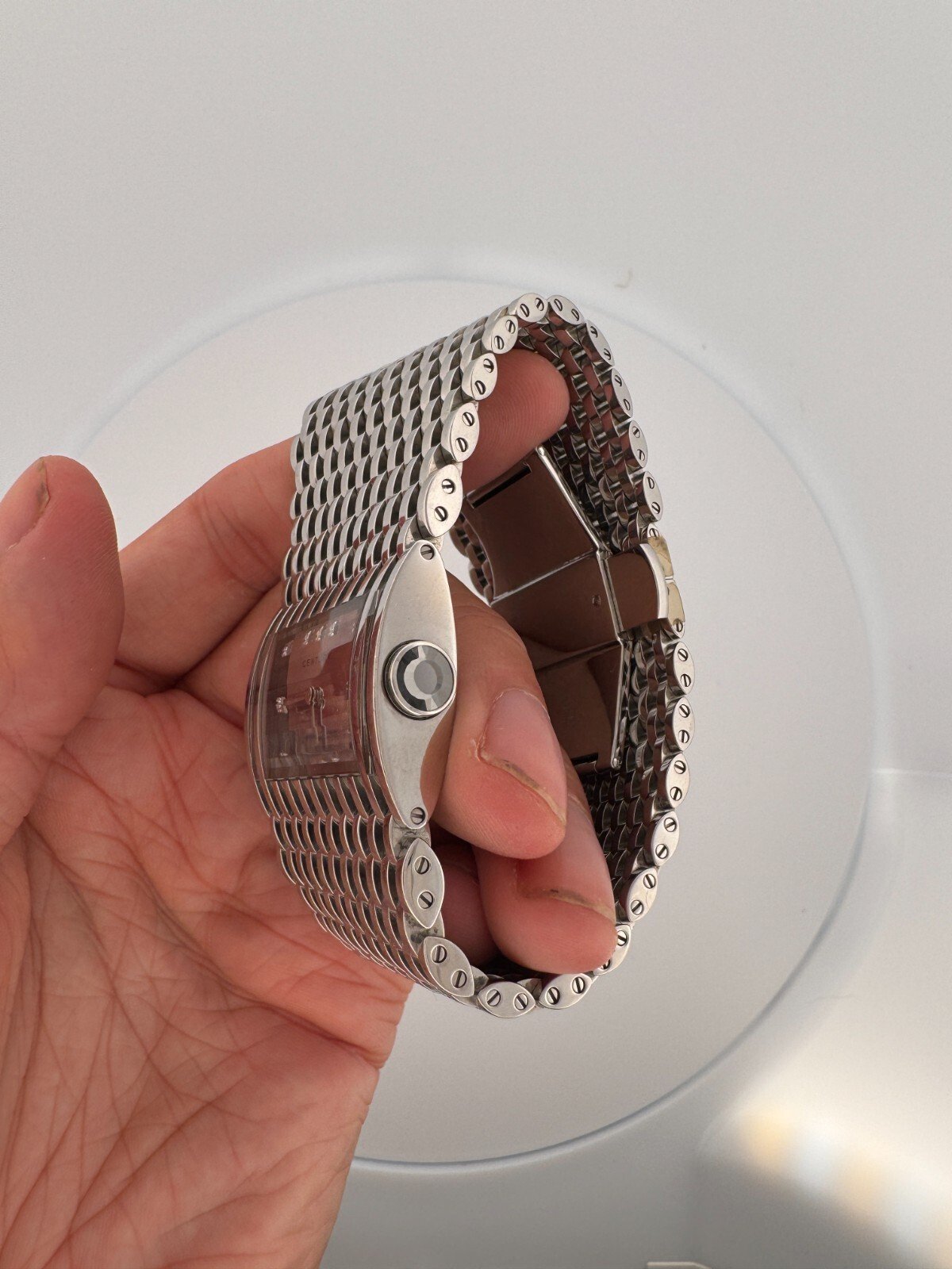 Century Ellipse 517.7.M.203.11.SE Steel & Diamond Ladies Watch - Image 3