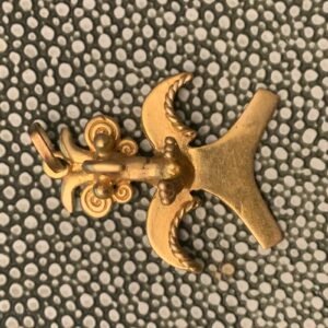 Fleur De Lis 18 Karat Yellow Gold Pendant