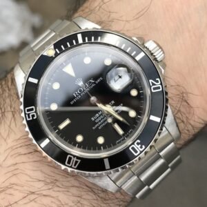 Rolex Submariner 16610 L Serial Box and Papers Black Dial Collectors Set