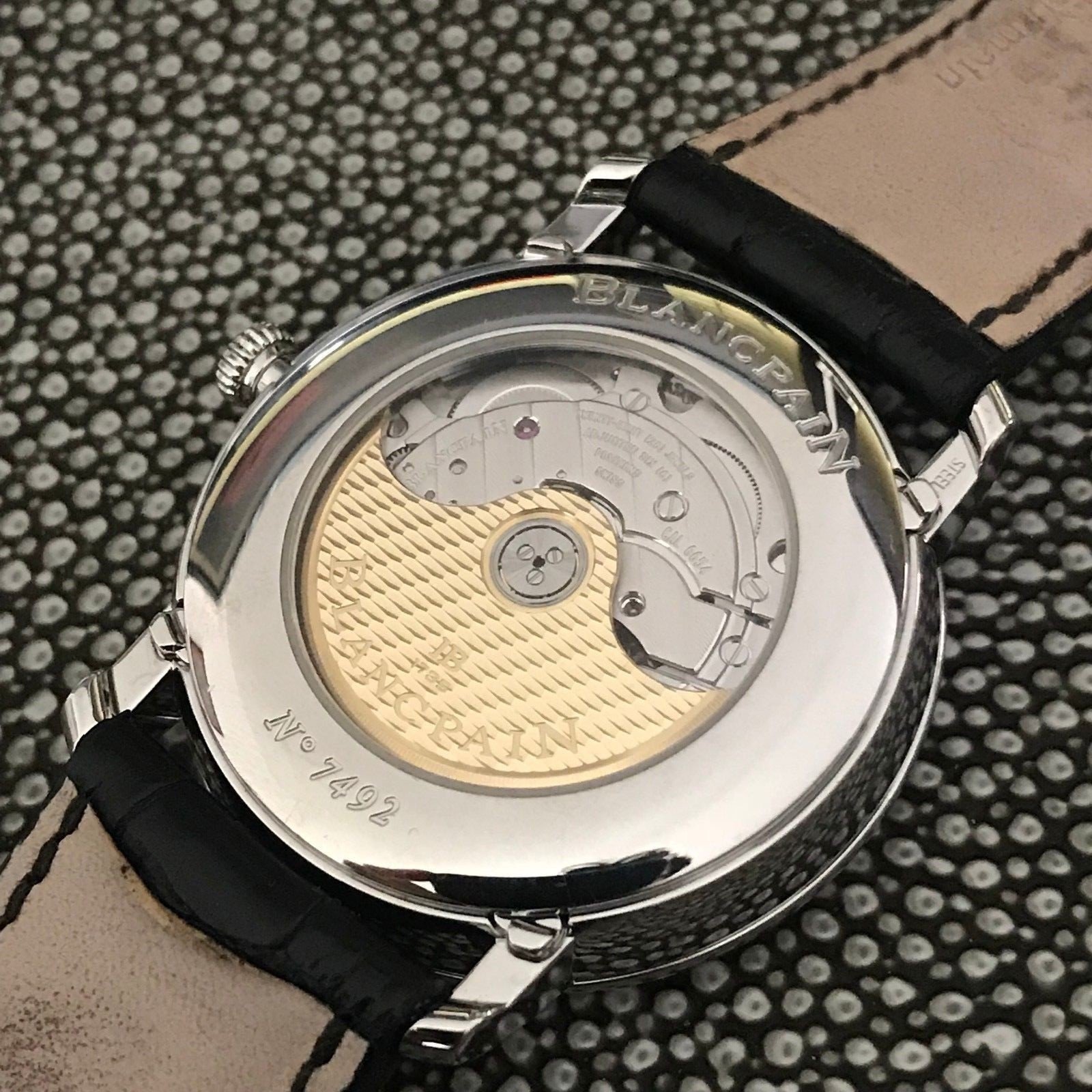 Blancpain Villeret 6654-1113-55B Moon Phase Calendar Stainless Steel 40mm - Image 4