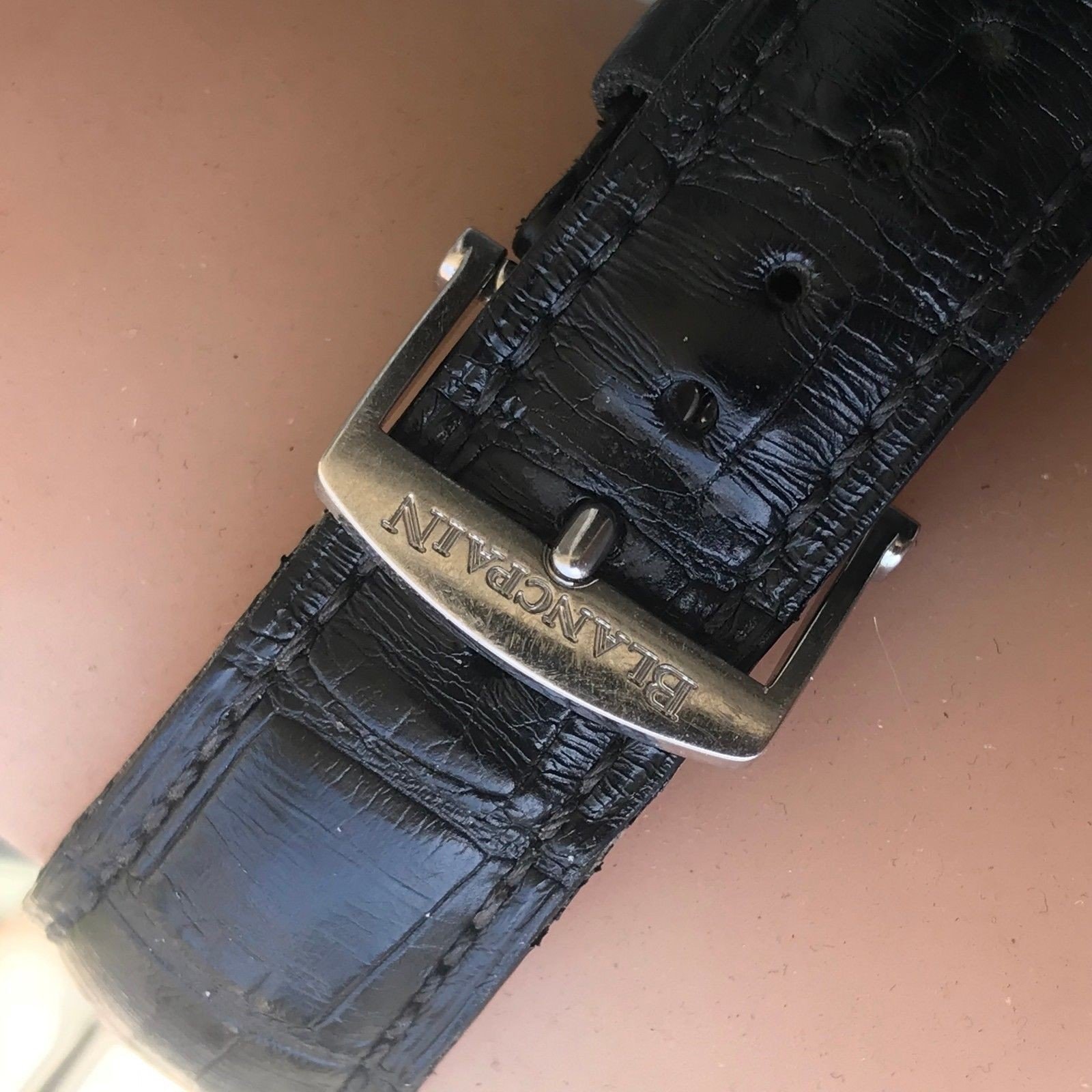 Blancpain Villeret 6654-1113-55B Moon Phase Calendar Stainless Steel 40mm - Image 9