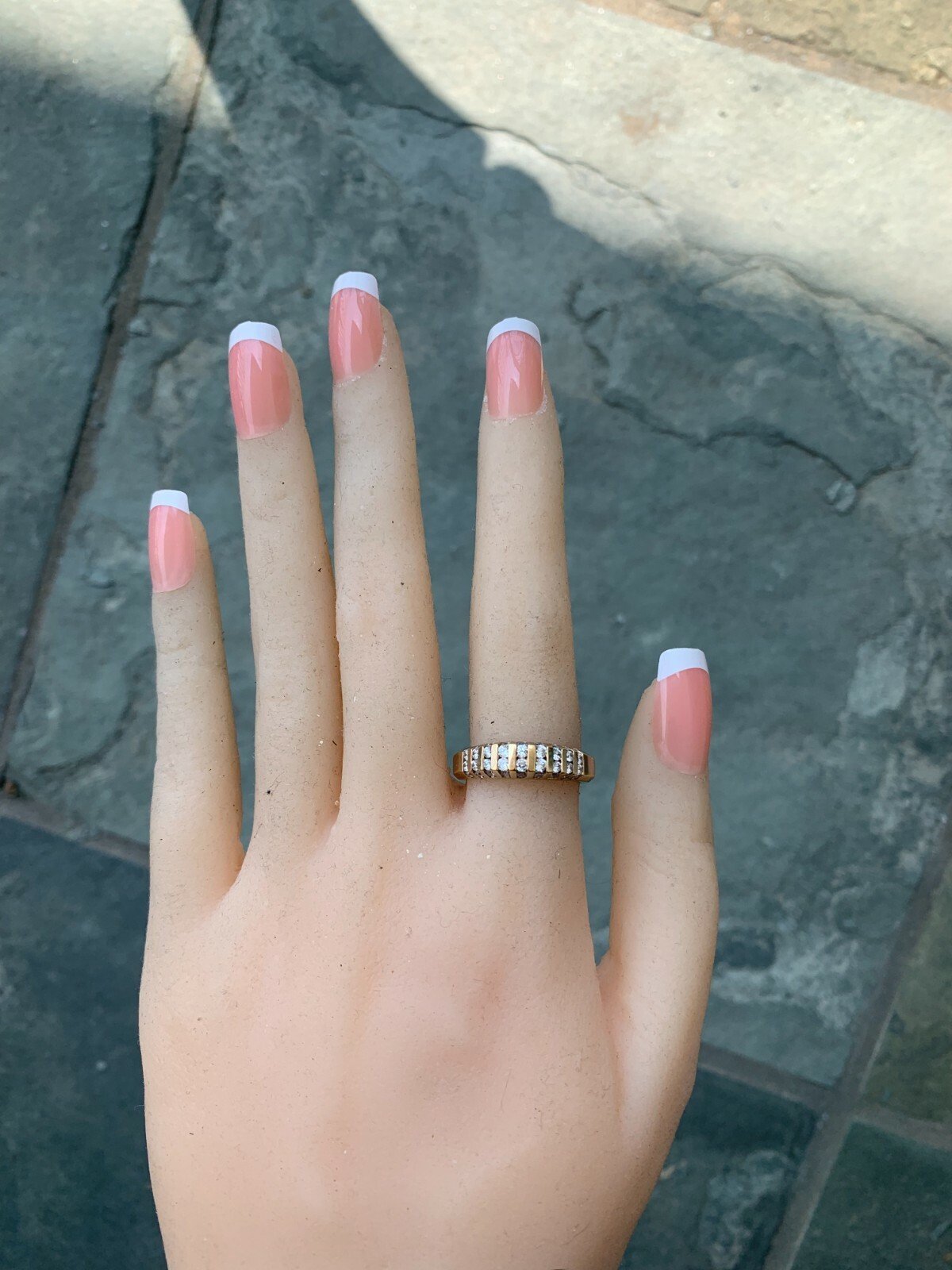 0.52 Carat TW Twist Diamond Band , 10K, Vintage Ben Dannie Original Design - Image 2