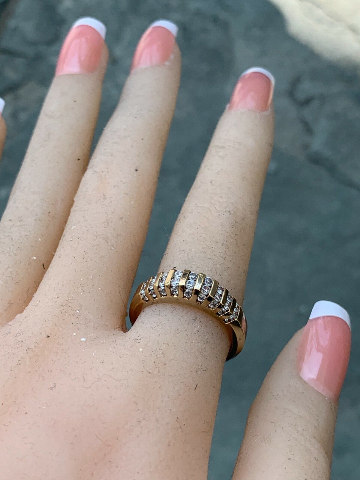 0.52 Carat TW Twist Diamond Band , 10K, Vintage Ben Dannie Original Design - Image 4