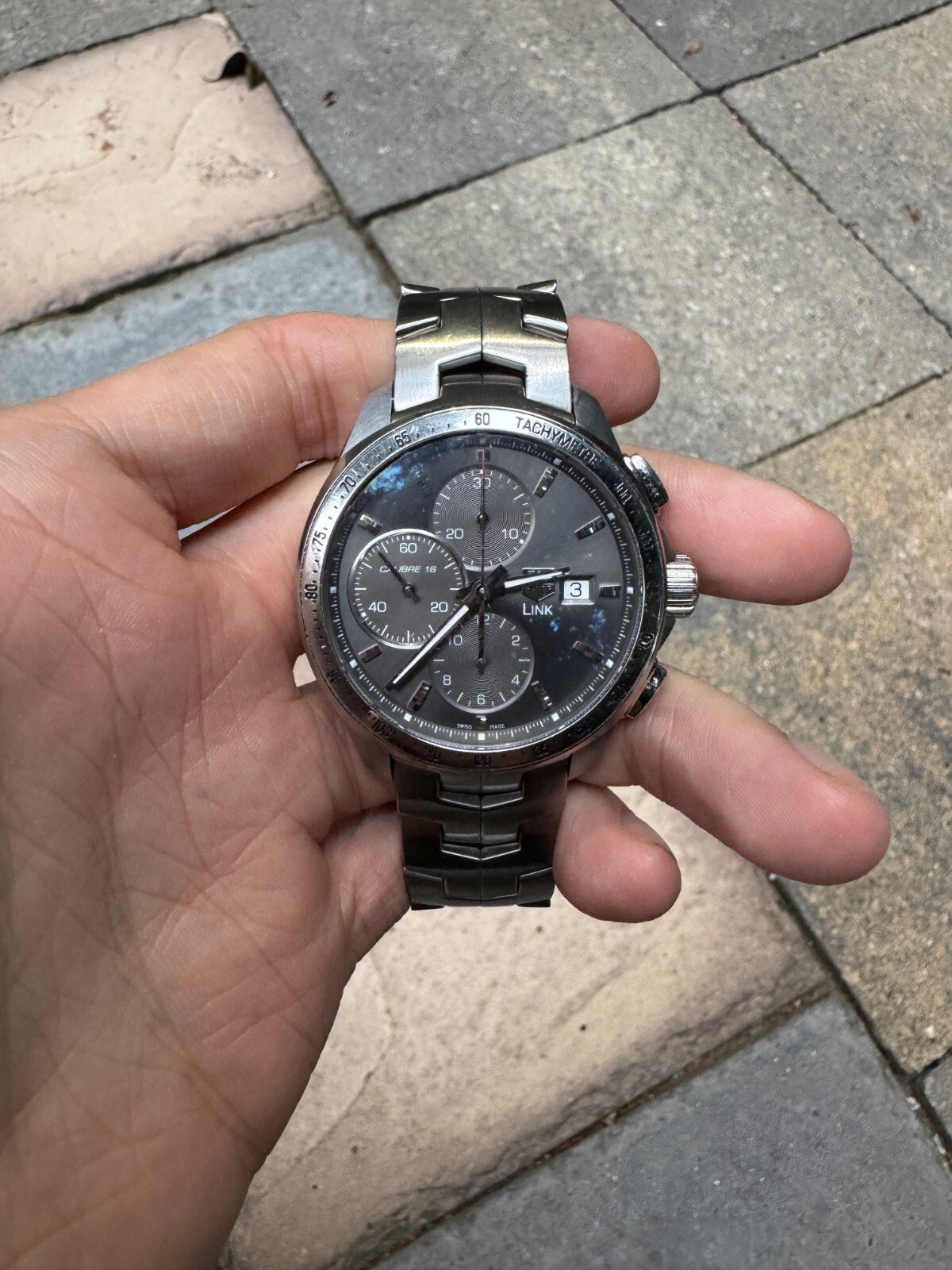 TAG Heuer - Link Calibre 16 Chronograph CAT2017 - Image 7