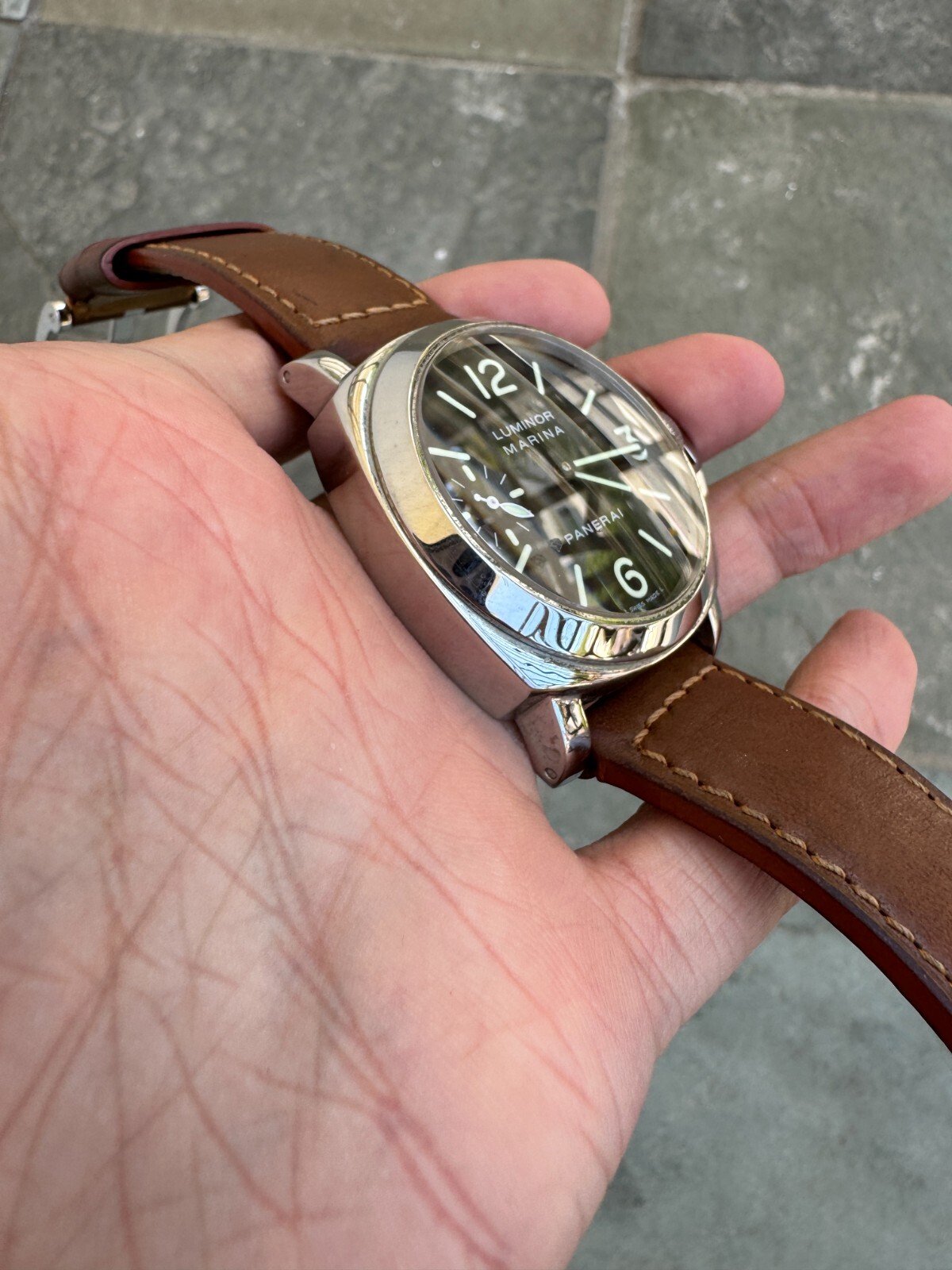 Panerai Luminor PAM 00001 / PAM001 Watch B series - MINT CONDITION box - Image 2