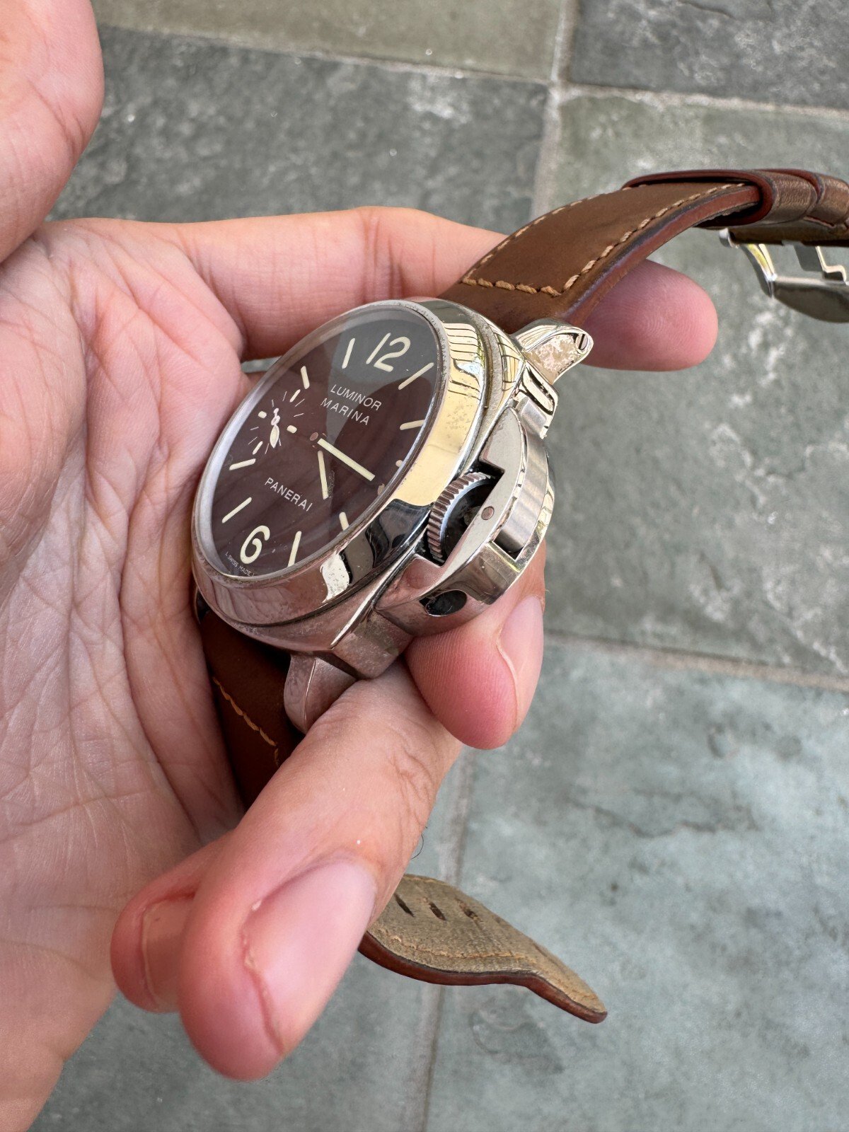 Panerai Luminor PAM 00001 / PAM001 Watch B series - MINT CONDITION box - Image 3
