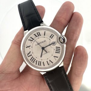 Cartier Ballon Bleu de WSBB0026 42mm Watch W/ Cartier Box