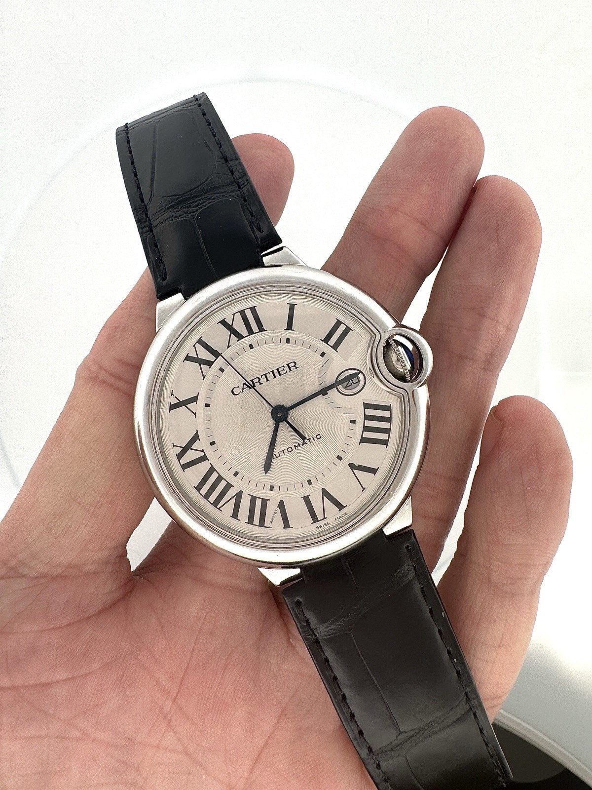 Cartier Ballon Bleu de WSBB0026 42mm Watch W/ Cartier Box