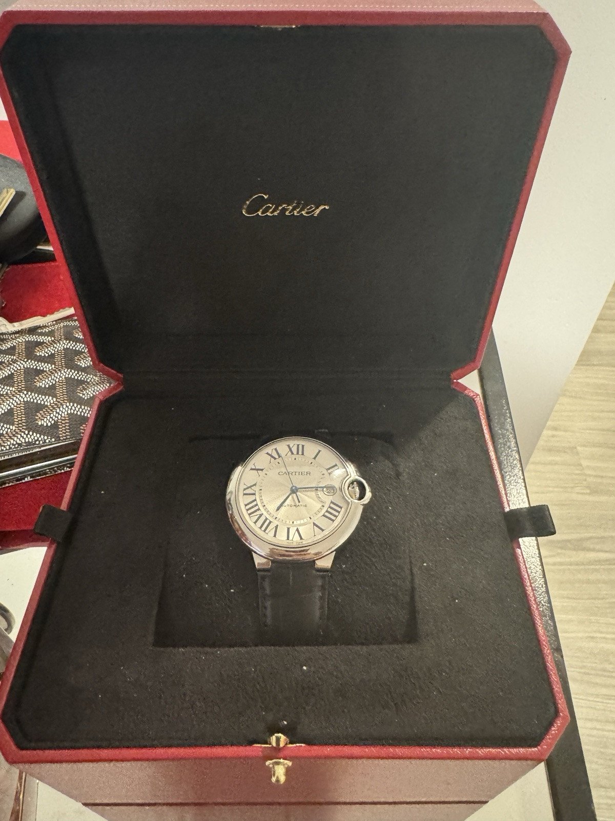 Cartier Ballon Bleu de WSBB0026 42mm Watch W/ Cartier Box - Image 5